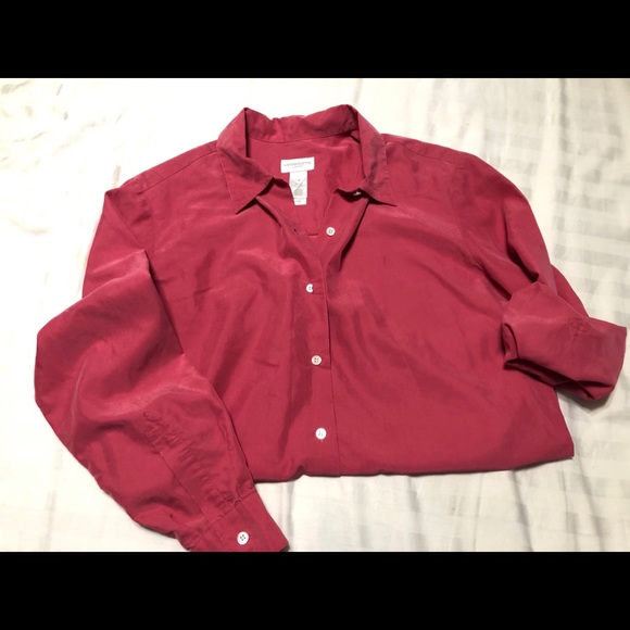 Liz Claiborne Long Sleeve Button Down Shirt - Picture 4 of 6
